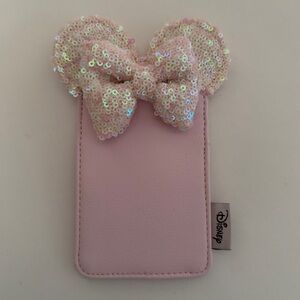 Loungefly Disney Minnie Mouse Holographic Sequin Cardholder